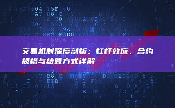 合約規格與結算方式詳解