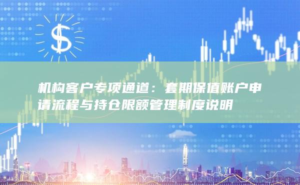 套期保值賬戶申請流程與持倉限額管理制度說明