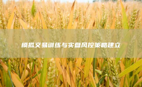 模擬交易訓(xùn)練與實(shí)盤風(fēng)控策略建立
