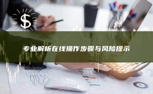 專業(yè)解析在線操作步驟與風(fēng)險(xiǎn)提示